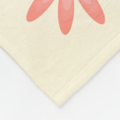 oprechte Moederdag Letter Typografisch Fleece Deken (Hoek)