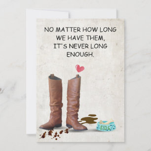 Oprechte Pet Sympathy Card Printable Kaart