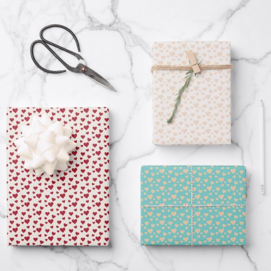 Oprechte Romance: Valentijnsdag Inpakpapier Vel (Voorkant)