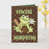 OPRECHTE SYMPATHIE KAART (Gele Bloem)