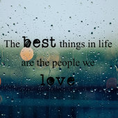 Oprechte verbinding: gekoesterde boodschap raamsticker