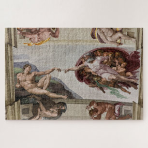 oprichting van adam fresco legpuzzel