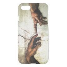 Oprichting van Adam - Hands Michelangelo 1475 - 15