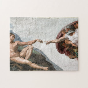 oprichting van adam legpuzzel