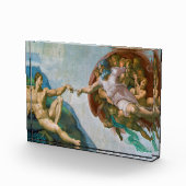 Oprichting van Adam - Michelangelo 1475 - 1564 Fotoblokken (Rechts)