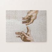 Oprichting van Adam Sistine Chapel - Michelangelo Legpuzzel (Horizontaal)