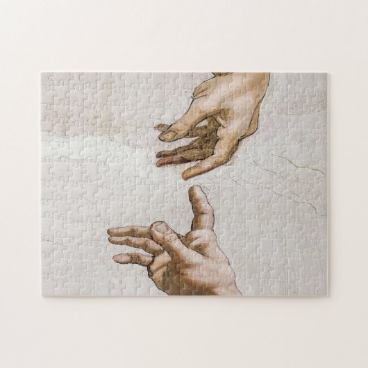 Oprichting van Adam Sistine Chapel - Michelangelo Legpuzzel (Horizontaal)