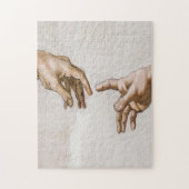 Oprichting van Adam Sistine Chapel - Michelangelo Legpuzzel (Verticaal)