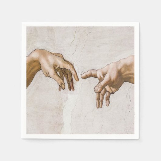Oprichting van Adam Sistine Chapel - Michelangelo Servet (Voorkant)