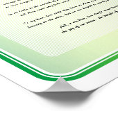 Oproep aan vlucht poster (Hoek)