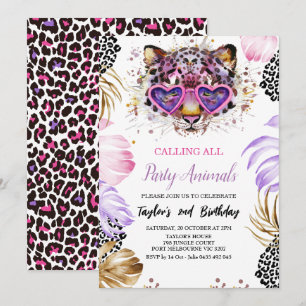 Oproep All Party Dier Verjaardag Kaart