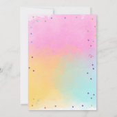 Oproep Alle Pawty Dieren Kat Kitten Meisje Verjaar Kaart (Achterkant)