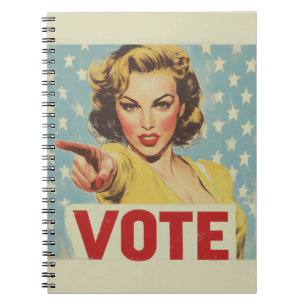 Oproep tot actie: stem! notitieboek