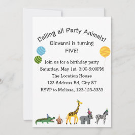  oproep tot alle partijdieren kaart