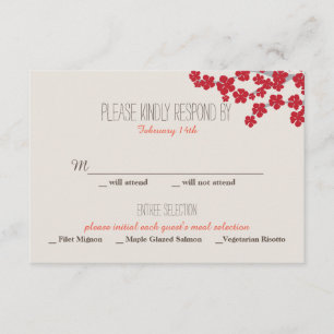 Oproep tot het indienen van een tweeduizend Chinee RSVP Kaartje