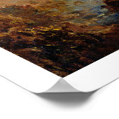 Oproep van de Sirenen (olie op doek) Poster (Hoek)