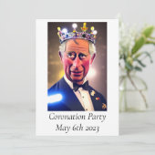 Oproep van de wederpartij kaart (Staand voorkant)