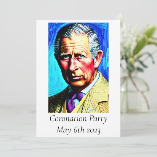 Oproep van de wederpartij kaart (Staand voorkant)