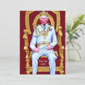 Oproep van de wederpartij kaart (Staand voorkant)