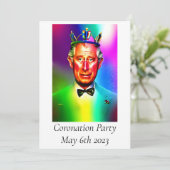 Oproep van de wederpartij kaart (Staand voorkant)