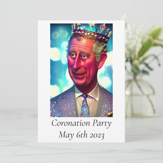 Oproep van de wederpartij kaart (Staand voorkant)