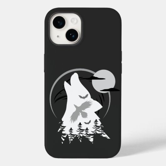 Oproep van het wild.b Case-Mate iPhone case (Achterkant)