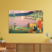 Oproep van het Zee, 1925 Canvas Afdruk (Insitu (Woonkamer))