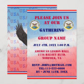 Oproep voor DISA-gebeurtenissen Kaart (Voorkant / Achterkant)