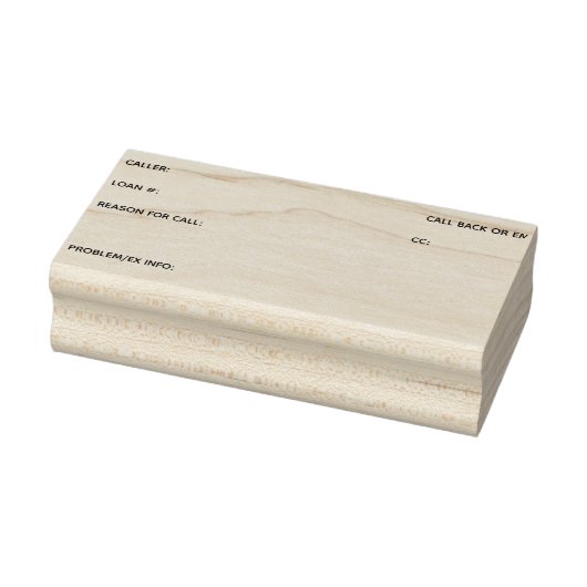 Oproeplogboek Rubberstempel (Stempel)