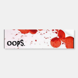 OPS 1 BUMPERSTICKER