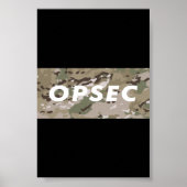 OPSEC - Operationele beveiliging Poster (Voorkant)