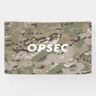 OPSEC - Operationele beveiliging Spandoek