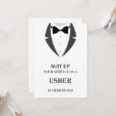 Opslaan als mijn Usher-voorstel-Kaart Kaart (Voorkant / Achterkant in situ)