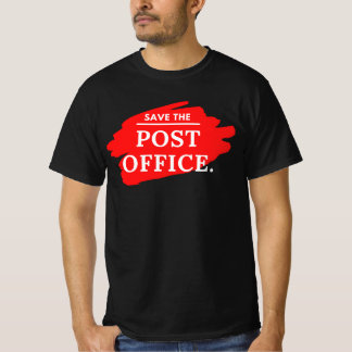 Opslaan van de USPS US Post Kantoor T-shirt