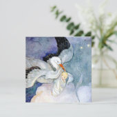 Opslag en Baby  Kaart (Staand voorkant)