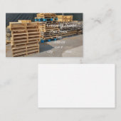 Opslag van palletproducten visitekaartje (Voorkant / Achterkant)