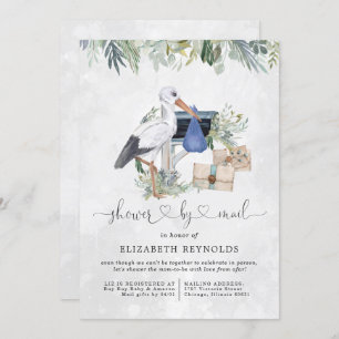 Opslag Virtueel Baby shower per post Kaart