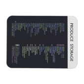 Opslaglijst maken magneet (Horizontaal)