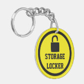 Opslagslot eenvoudig te vinden sleutelhanger (Voorkant Links)