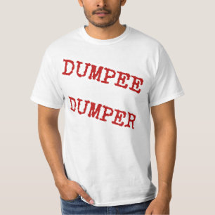 Opsplitsing dumper/dumper t-shirt