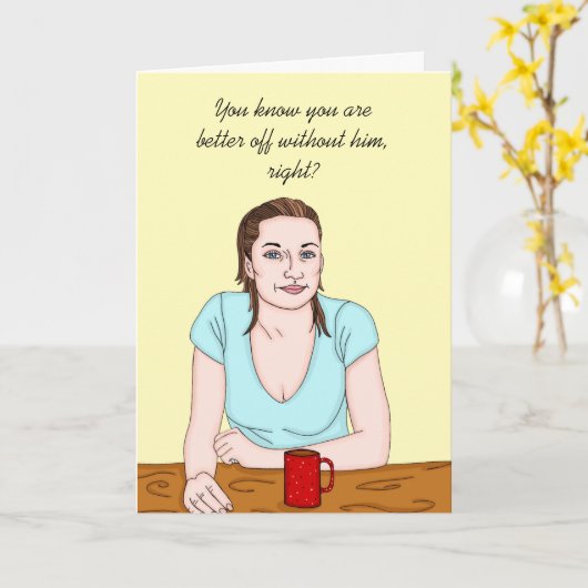 Opsplitsing | Steun voor behoeftigen Kaart (Gele Bloem)