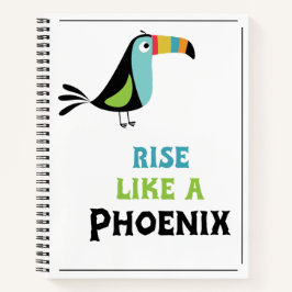 Opstaan als een Phoenix Notitieboek