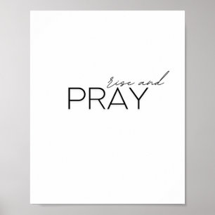 Opstaan en bidden. POSTER & PRINTS