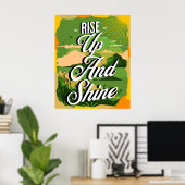 Opstaan en schijnen poster (Thuiskantoor)