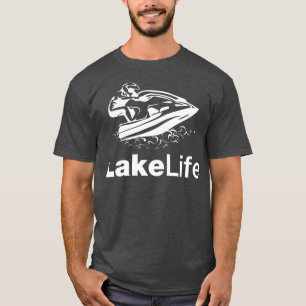 Opstaan Jet Ski Lake Life 2Stroke T-shirt