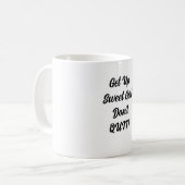 Opstaan lief meisje niet stoppen met koffie Mok (Voorkant links)