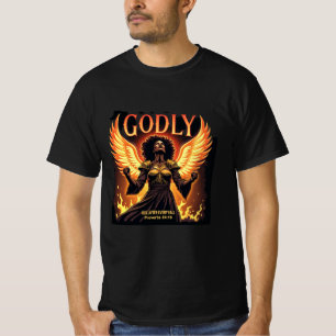 Opstaan, sterke vrouw (Spreuken 24:16) T-shirt
