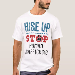 Opstaan Stop Mensenhandel T-shirt