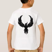 Opstaan uit as: Phoenix T-Shirt Design (Achterkant)