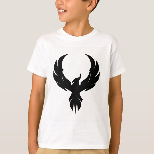 Opstaan uit as: Phoenix T-Shirt Design (Voorkant)